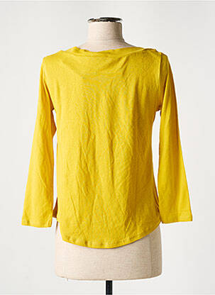 Tricou galben MANGO femeie