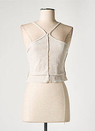 Top scurt bej TALLY WEIJL femeie