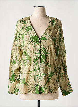Cămașă verde MANGO femeie