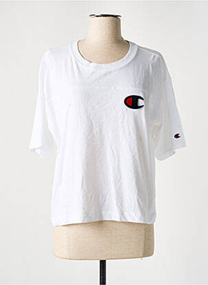 Tricou alb CHAMPION femeie
