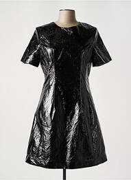 Rochie midi negru ASTRID BLACK LABEL femme