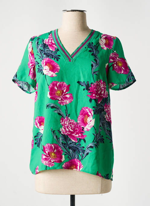 Tricou verde VERO MODA femeie