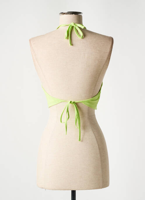 Top scurt verde FILA femeie