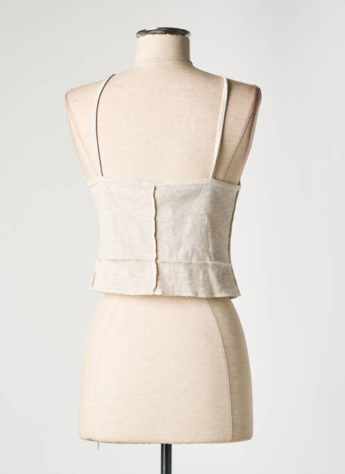 Top scurt bej TALLY WEIJL femeie