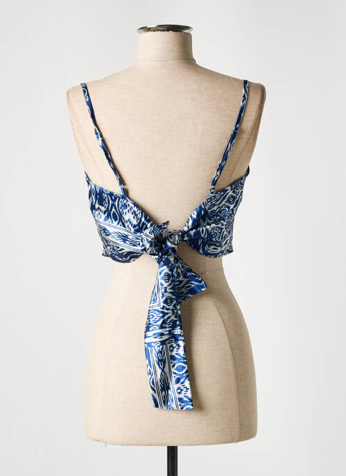 Top scurt albastru TALLY WEIJL femeie