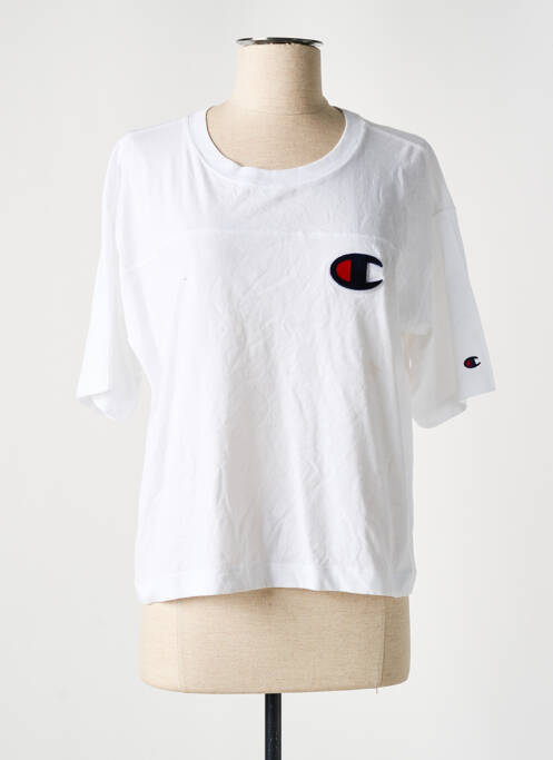 Tricou alb CHAMPION femeie