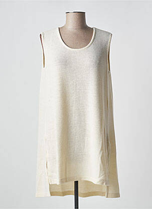 Pulover tunică ecru G!OZE femeie