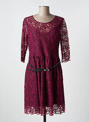 Rochie midi roz PAUL BRIAL femeie