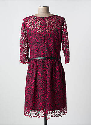 Rochie midi roz PAUL BRIAL femeie