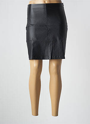 Fustă midi negru MALOKA femeie