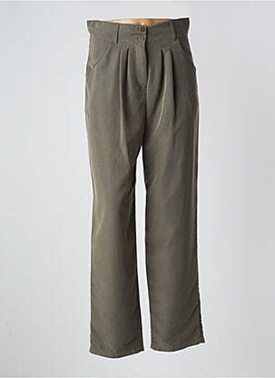 Pantalon drept kaki PAUL BRIAL femeie