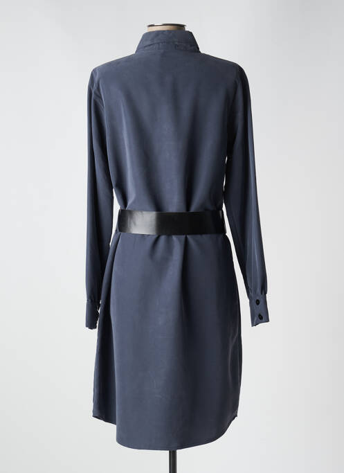 Rochie midi gri PAUL BRIAL femeie