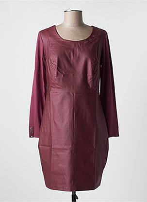 Rochie midi roz MALOKA femeie