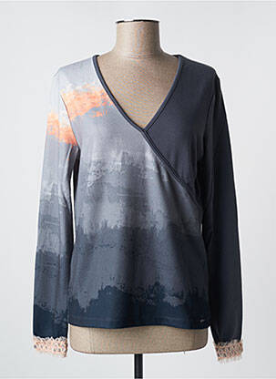 Pulover gri PAUL BRIAL femeie