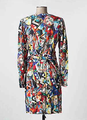 Rochie midi albastru MALOKA femeie
