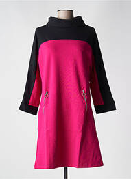 Rochie midi roz MALOKA femeie