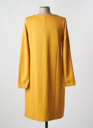 Rochie midi portocalie MALOKA femeie