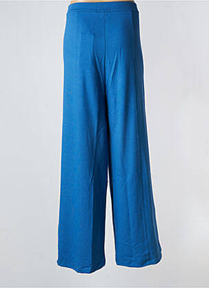 Pantalon larg albastru MALOKA femeie