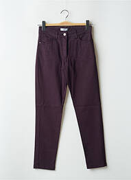 Pantalon slim violet PAUL BRIAL femme