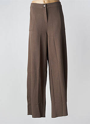 Pantalon larg kaki MALOKA femeie