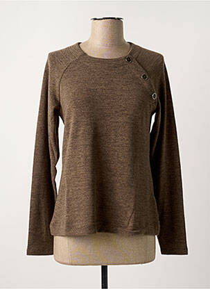 Pulover kaki MALOKA femme