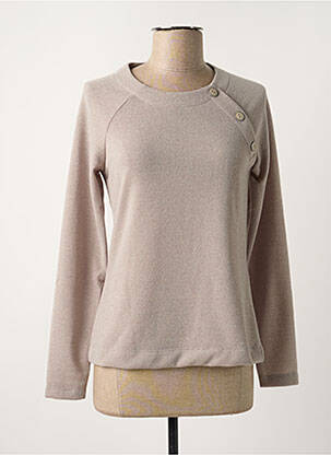 Pulover bej MALOKA femeie