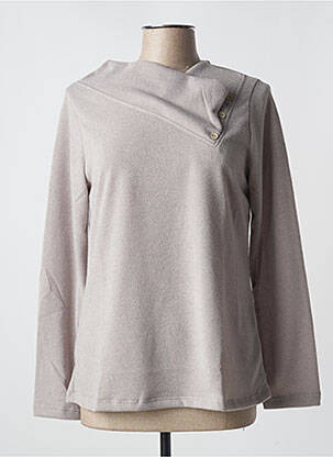 Pulover bej MALOKA femeie