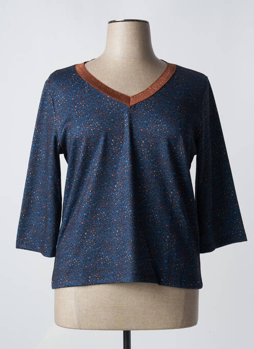 Tricou albastru PAUL BRIAL femeie