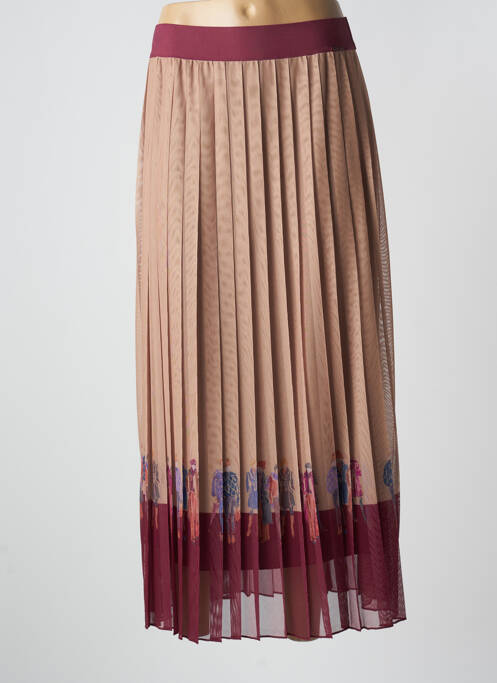 Fustă lungă bej PAUL BRIAL femeie