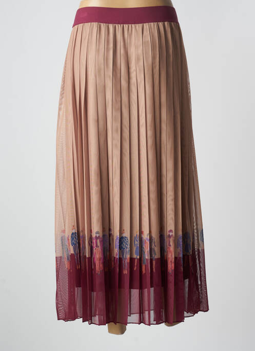 Fustă lungă bej PAUL BRIAL femeie