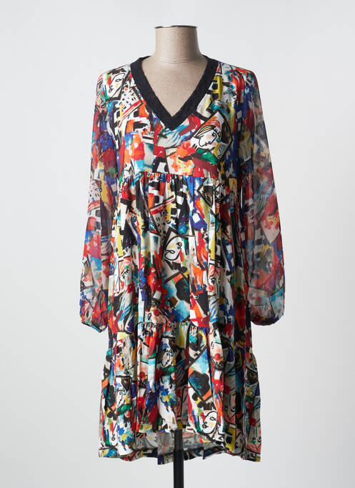 Rochie scurtă roșu MALOKA femeie