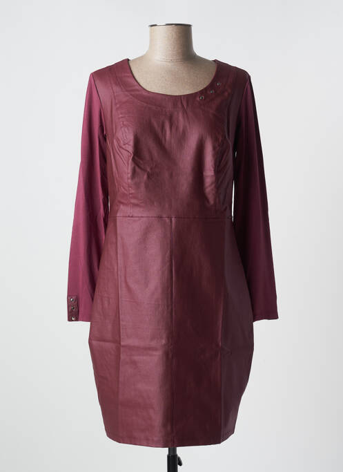 Rochie midi roz MALOKA femeie