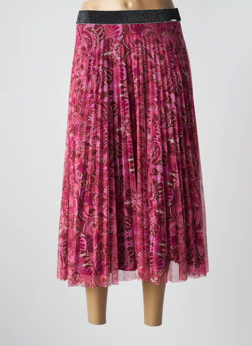 Fustă lungă roz MALOKA femeie