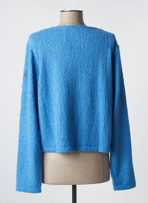 Vestă cu mâneci lungi albastru MALOKA femeie