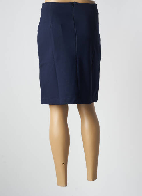 Fustă midi albastru MALOKA femeie