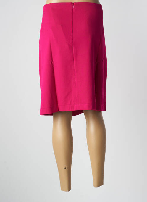 Fustă midi roz MALOKA femeie