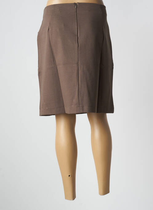 Fustă midi kaki MALOKA femeie