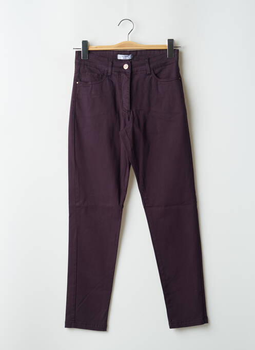 Pantalon slim violet PAUL BRIAL femeie