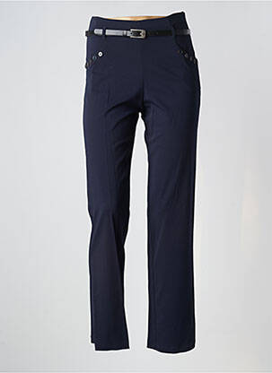 Pantalon drept albastru PAUL BRIAL femeie