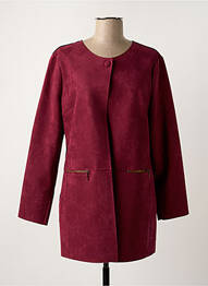 Palton lung roz PAUL BRIAL femme