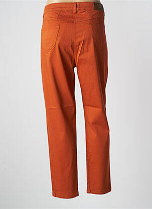 Pantalon slim portocalie PAUL BRIAL femeie