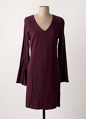 Rochie midi violet PAUL BRIAL femeie