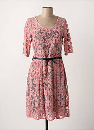 Rochie midi roz PAUL BRIAL femeie