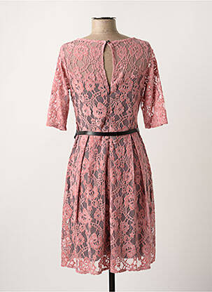 Rochie midi roz PAUL BRIAL femeie
