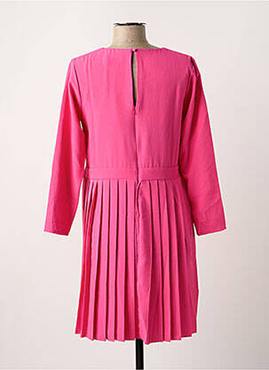 Rochie midi roz PAUL BRIAL femeie