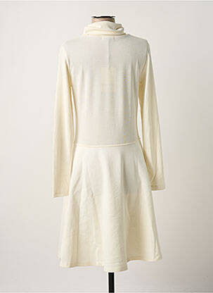 Rochie midi alb PAUL BRIAL femeie