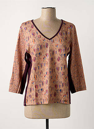 Pulover bej PAUL BRIAL femeie