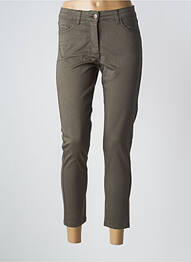 Pantalon slim kaki PAUL BRIAL femme