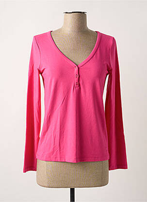 Tricou roz PAUL BRIAL femeie