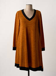 Rochie midi portocaliu PAUL BRIAL femeie